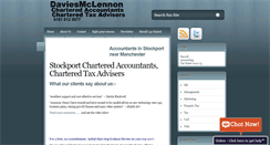 Desktop Screenshot of daviesmclennon.co.uk